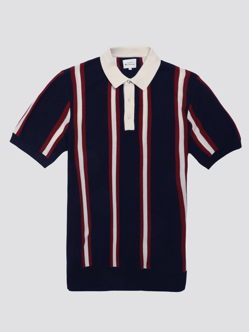 Knitwear Ben Sherman Signature Mod Rugby Bleu Marine | VEA-57786561